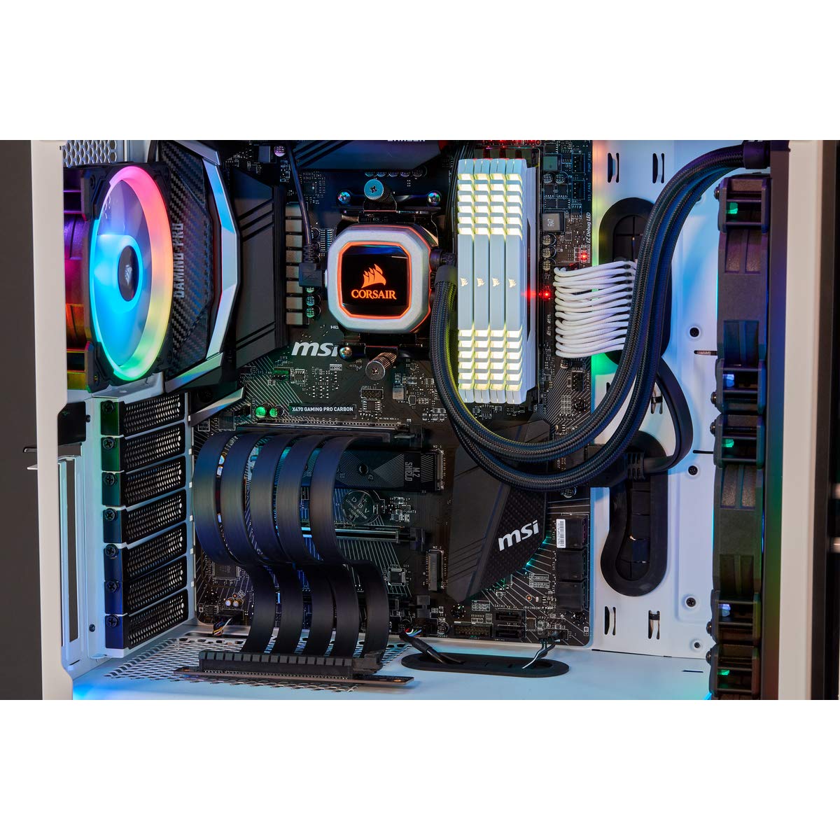 Amazon.com: CORSAIR Premium PCIe 3.0 x16 Extension Cable, 300mm